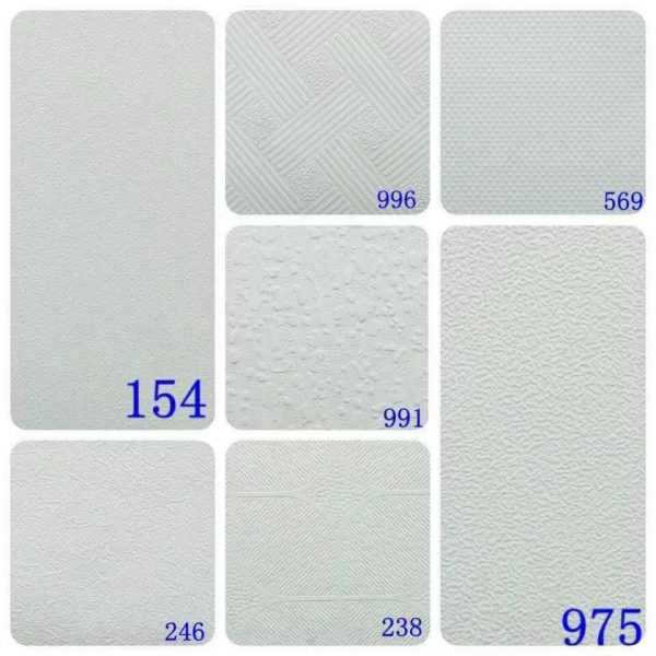PVC Gypsum Board (tablero de yeso)
